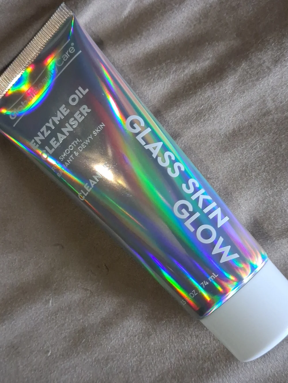 Glass Skin Glow Enzyme Oil Cleanser - Holographic Tube